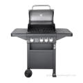 Gas Grill with Side Burner 3 Burner Gas Grill with Side Burner Supplier